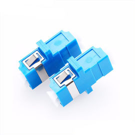 Multi modo dos adaptadores azuis do conector da fibra ótica da cor com tipo soldado orelhas
